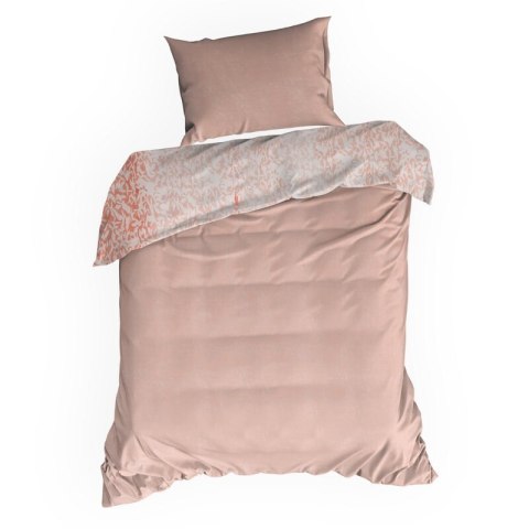 KOMPLET POŚCIELI ESPRIT 01 160 X 200 CM PUDROWY RÓŻ KOMPLET POŚCIELI ESPRIT 01 160 X 200 CM PUDROWY RÓŻ
