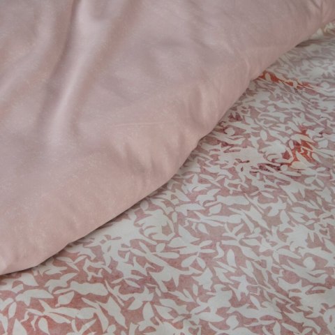 KOMPLET POŚCIELI ESPRIT 01 160 X 200 CM PUDROWY RÓŻ KOMPLET POŚCIELI ESPRIT 01 160 X 200 CM PUDROWY RÓŻ
