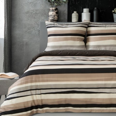KOMPLET POŚCIELI ESPRIT 04 220 X 200 CM BEŻOWY KOMPLET POŚCIELI ESPRIT 04 220 X 200 CM BEŻOWY