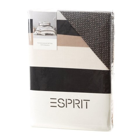 KOMPLET POŚCIELI ESPRIT 04 220 X 200 CM BEŻOWY KOMPLET POŚCIELI ESPRIT 04 220 X 200 CM BEŻOWY