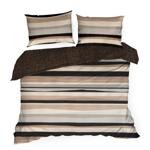 KOMPLET POŚCIELI ESPRIT 04 220 X 200 CM BEŻOWY KOMPLET POŚCIELI ESPRIT 04 220 X 200 CM BEŻOWY