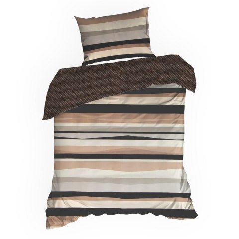 KOMPLET POŚCIELI ESPRIT 04 220 X 200 CM BEŻOWY KOMPLET POŚCIELI ESPRIT 04 220 X 200 CM BEŻOWY