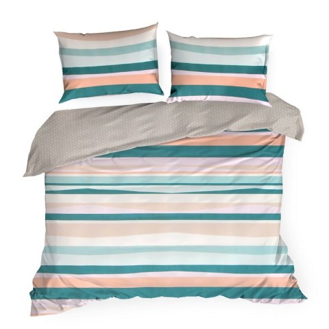 KOMPLET POŚCIELI ESPRIT 04 220 X 200 CM BEŻOWY KOMPLET POŚCIELI ESPRIT 04 220 X 200 CM BEŻOWY