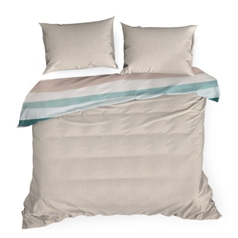 KOMPLET POŚCIELI ESPRIT 04 220 X 200 CM BEŻOWY KOMPLET POŚCIELI ESPRIT 04 220 X 200 CM BEŻOWY