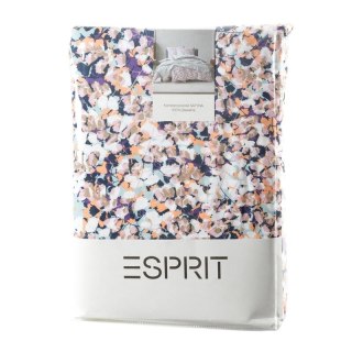 KOMPLET POŚCIELI ESPRIT 05 220 X 200 CM FIOLETOWY