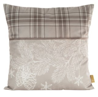 POSZEWKA ŚWIATECZNA HOLLY03 60 X 60 CM BEŻOWY