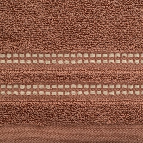 RĘCZNIK ALLY (08) 50 X 90 CM CEGLASTY