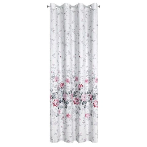 ZASŁONA GOTOWA D91 LEA 05 140 X 250 CM SREBRNY ZASŁONA GOTOWA D91 LEA 05 140 X 250 CM SREBRNY