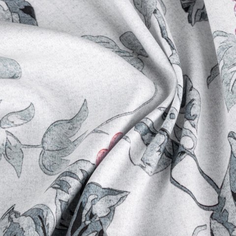 ZASŁONA GOTOWA D91 LEA 05 140 X 250 CM SREBRNY ZASŁONA GOTOWA D91 LEA 05 140 X 250 CM SREBRNY