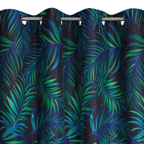 ZASŁONA GOTOWA D91 PALMS 01 140 X 250 CM CZARNY ZASŁONA GOTOWA D91 PALMS 01 140 X 250 CM CZARNY