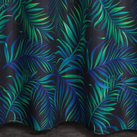 ZASŁONA GOTOWA D91 PALMS 01 140 X 250 CM CZARNY ZASŁONA GOTOWA D91 PALMS 01 140 X 250 CM CZARNY