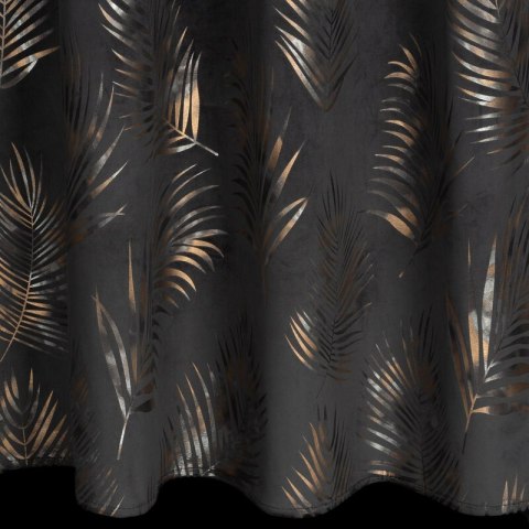 ZASŁONA GOTOWA GLORIA 140 X 250 CM CZARNY ZASŁONA GOTOWA GLORIA 140 X 250 CM CZARNY