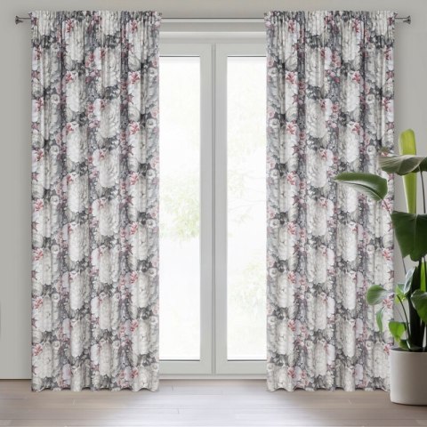 ZASŁONA GOTOWA LUCIA NA TAŚMIE 140 X 270 CM KREMOWY ZASŁONA GOTOWA LUCIA NA TAŚMIE 140 X 270 CM KREMOWY