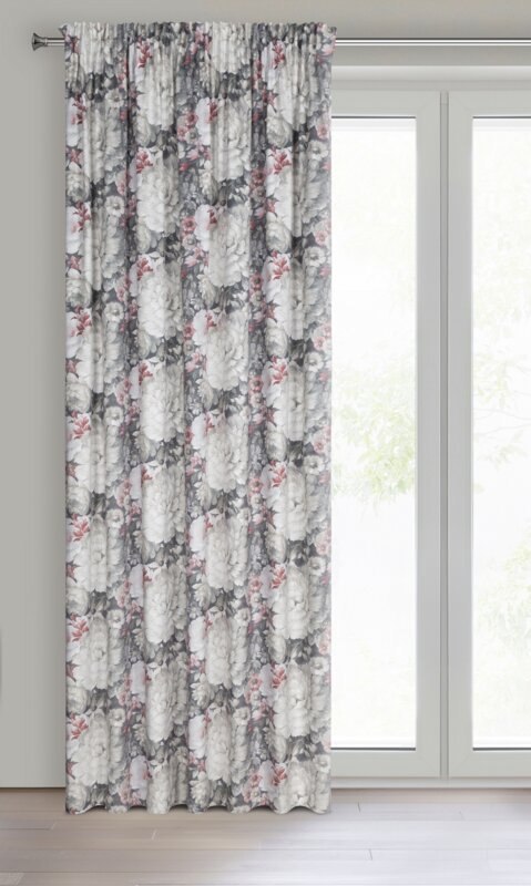 ZASŁONA GOTOWA LUCIA NA TAŚMIE 140 X 270 CM KREMOWY ZASŁONA GOTOWA LUCIA NA TAŚMIE 140 X 270 CM KREMOWY