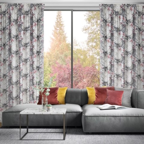 ZASŁONA GOTOWA LUCIA NA TAŚMIE 140 X 270 CM KREMOWY ZASŁONA GOTOWA LUCIA NA TAŚMIE 140 X 270 CM KREMOWY