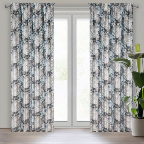 ZASŁONA GOTOWA LUCIA NA TAŚMIE 140 X 270 CM KREMOWY ZASŁONA GOTOWA LUCIA NA TAŚMIE 140 X 270 CM KREMOWY