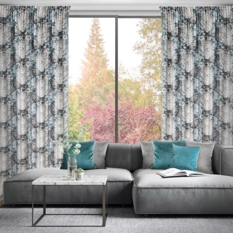 ZASŁONA GOTOWA LUCIA NA TAŚMIE 140 X 270 CM KREMOWY ZASŁONA GOTOWA LUCIA NA TAŚMIE 140 X 270 CM KREMOWY