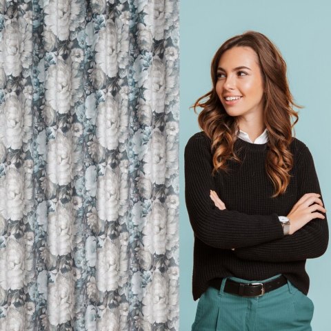 ZASŁONA GOTOWA LUCIA NA TAŚMIE 140 X 270 CM KREMOWY ZASŁONA GOTOWA LUCIA NA TAŚMIE 140 X 270 CM KREMOWY