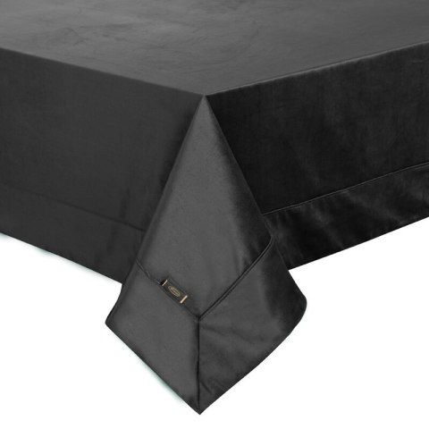 OBRUS VELVET 145 X 220 CM CZARNY OBRUS VELVET 145 X 220 CM CZARNY