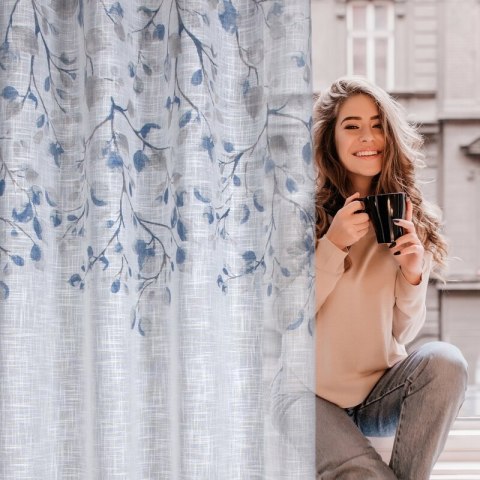 ZASŁONA GOTOWA ANA 140 X 250 CM BIAŁY ZASŁONA GOTOWA ANA 140 X 250 CM BIAŁY