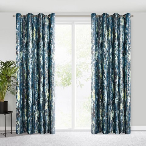 ZASŁONA GOTOWA GRACE 140 X 250 CM GRANATOWY ZASŁONA GOTOWA GRACE 140 X 250 CM GRANATOWY