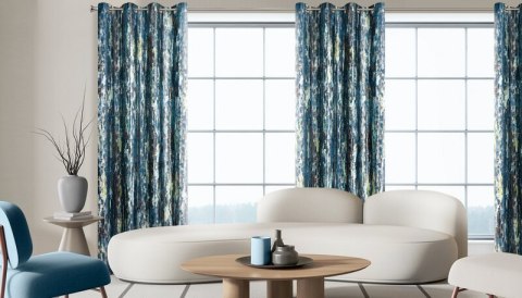 ZASŁONA GOTOWA GRACE 140 X 250 CM GRANATOWY ZASŁONA GOTOWA GRACE 140 X 250 CM GRANATOWY