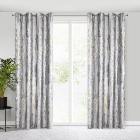 ZASŁONA GOTOWA GRACE 140 X 250 CM SZARY ZASŁONA GOTOWA GRACE 140 X 250 CM SZARY