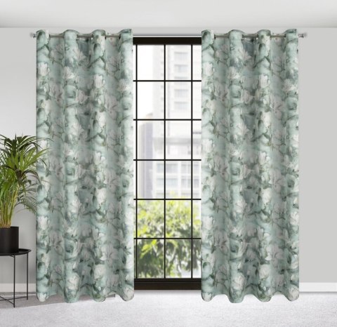 ZASŁONA GOTOWA GRACJA 140 X 250 CM MIĘTOWY ZASŁONA GOTOWA GRACJA 140 X 250 CM MIĘTOWY