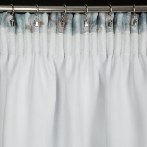 ZASŁONA GOTOWA GRACJA NA TAŚMIE 140 X 270 CM STALOWY ZASŁONA GOTOWA GRACJA NA TAŚMIE 140 X 270 CM STALOWY