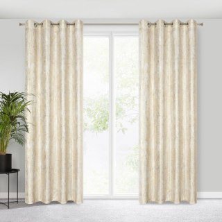 ZASŁONA GOTOWA MALIA 140 X 250 CM KREMOWY