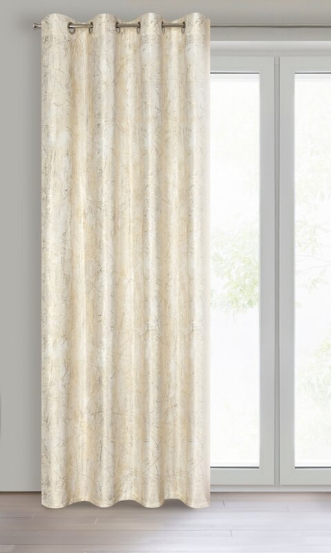 ZASŁONA GOTOWA MALIA 140 X 250 CM KREMOWY ZASŁONA GOTOWA MALIA 140 X 250 CM KREMOWY