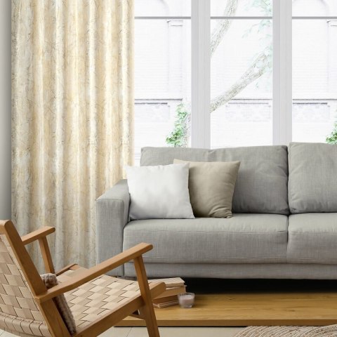 ZASŁONA GOTOWA MALIA 140 X 250 CM KREMOWY ZASŁONA GOTOWA MALIA 140 X 250 CM KREMOWY