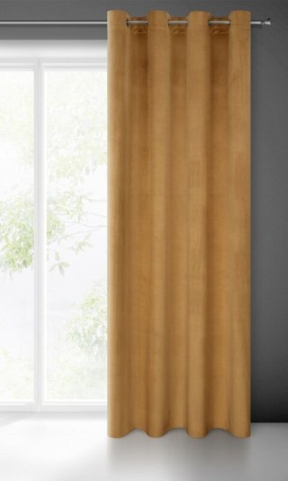 ZASŁONA GOTOWA MELANIE 140 X 250 CM MIODOWY