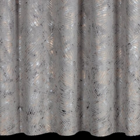 ZASŁONA GOTOWA TULIA NA TAŚMIE 135 X 270 CM STALOWY ZASŁONA GOTOWA TULIA NA TAŚMIE 135 X 270 CM STALOWY