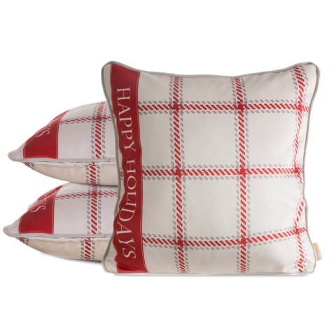 POSZEWKA ŚWIATECZNA CLARK02 45 X 45 CM BEŻOWY POSZEWKA ŚWIATECZNA CLARK02 45 X 45 CM BEŻOWY