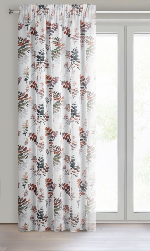 ZASŁONA GOTOWA MARINA NA TAŚMIE 140 X 270 CM BIAŁY ZASŁONA GOTOWA MARINA NA TAŚMIE 140 X 270 CM BIAŁY