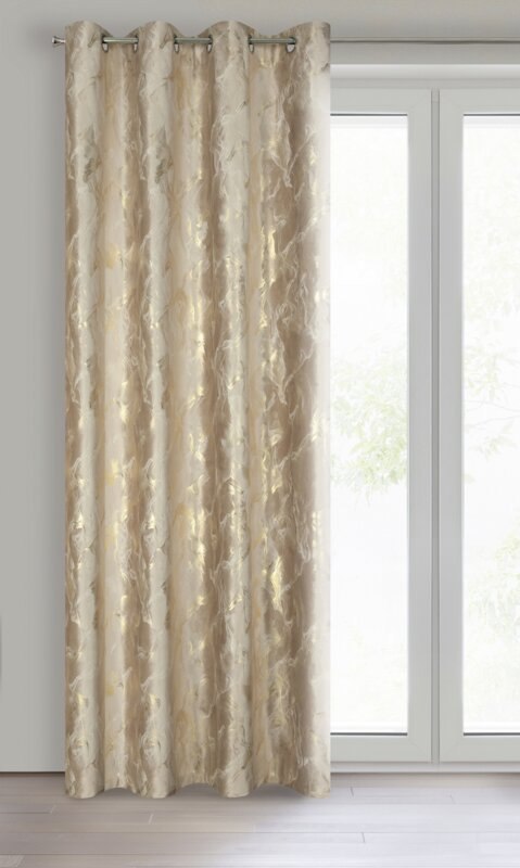 ZASŁONA GOTOWA MELODY 140 X 250 CM BEŻOWY ZASŁONA GOTOWA MELODY 140 X 250 CM BEŻOWY