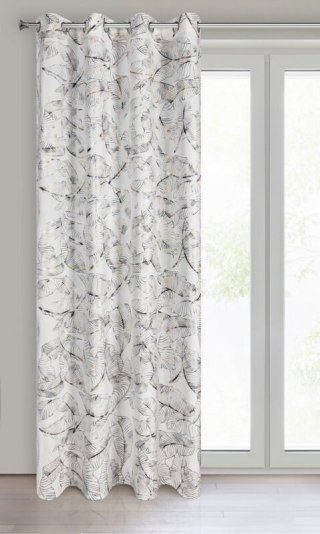 ZASŁONA GOTOWA ODETA 135 X 250 CM BIAŁY