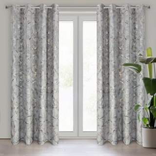 ZASŁONA GOTOWA ODETA 135 X 250 CM STALOWY