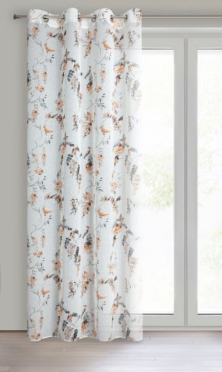 ZASŁONA GOTOWA RIKI 140 X 250 CM BIAŁY