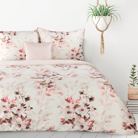 POŚCIEL D91 POWDERY 160 X 200 CM BIAŁY