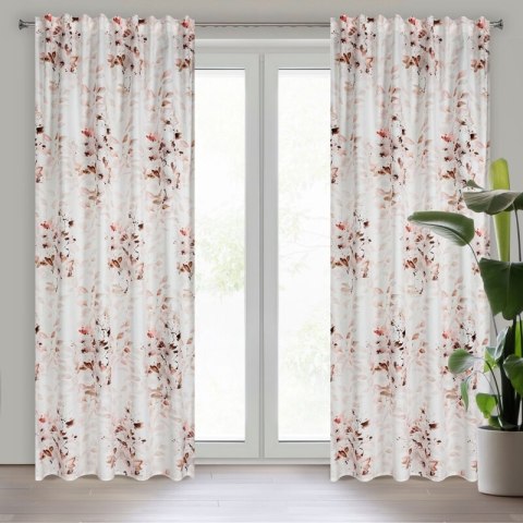 ZASŁONA GOTOWA D91 POWDERY NA TAŚMIE 140 X 270 CM RÓŻOWY ZASŁONA GOTOWA D91 POWDERY NA TAŚMIE 140 X 270 CM RÓŻOWY