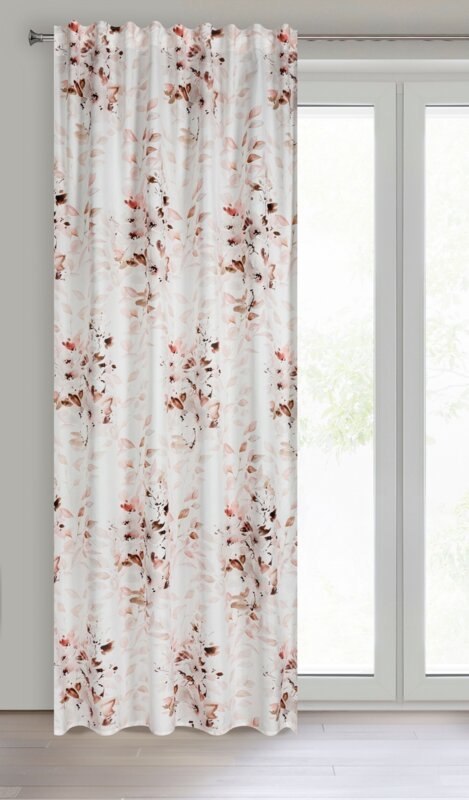 ZASŁONA GOTOWA D91 POWDERY NA TAŚMIE 140 X 270 CM RÓŻOWY ZASŁONA GOTOWA D91 POWDERY NA TAŚMIE 140 X 270 CM RÓŻOWY