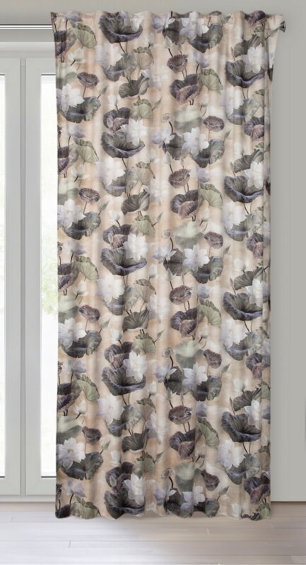 ZASŁONA GOTOWA LOTOS NA TAŚMIE 140 X 270 CM BEŻOWY ZASŁONA GOTOWA LOTOS NA TAŚMIE 140 X 270 CM BEŻOWY