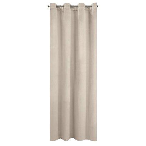 ZASŁONA GOTOWA MILO 140 X 250 CM BEŻOWY ZASŁONA GOTOWA MILO 140 X 250 CM BEŻOWY