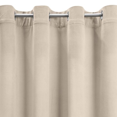 ZASŁONA GOTOWA MILO 140 X 250 CM BEŻOWY ZASŁONA GOTOWA MILO 140 X 250 CM BEŻOWY