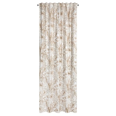 ZASŁONA GOTOWA SABA NA TAŚMIE 140 X 270 CM BIAŁY ZASŁONA GOTOWA SABA NA TAŚMIE 140 X 270 CM BIAŁY