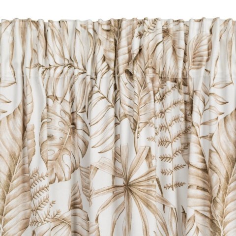 ZASŁONA GOTOWA SABA NA TAŚMIE 140 X 270 CM BIAŁY ZASŁONA GOTOWA SABA NA TAŚMIE 140 X 270 CM BIAŁY
