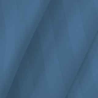 Poszewka satyna bambusowo-bawełniana STRIPE CORNFLOWER/70x80 z listwą