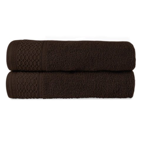 Ręcznik D Bawełna 100% Solano Krem + Ciemny Brąz (P) 2x50x90+2x70x140 kpl. Ręcznik D Bawełna 100% Solano Krem + Ciemny Brąz (P) 2x50x90+2x70x140 kpl.